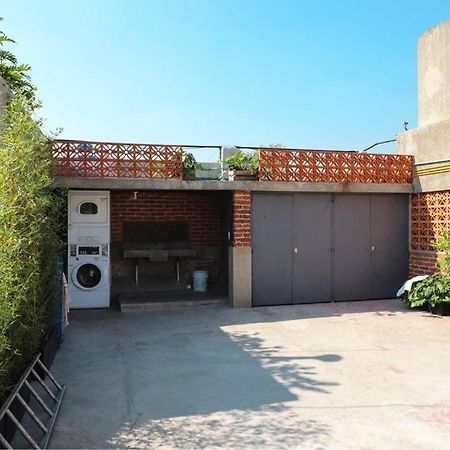New Mex Inspired Bo-Ho Chic Apartment With Private Patio And Roof Terrace Mexico City Ngoại thất bức ảnh
