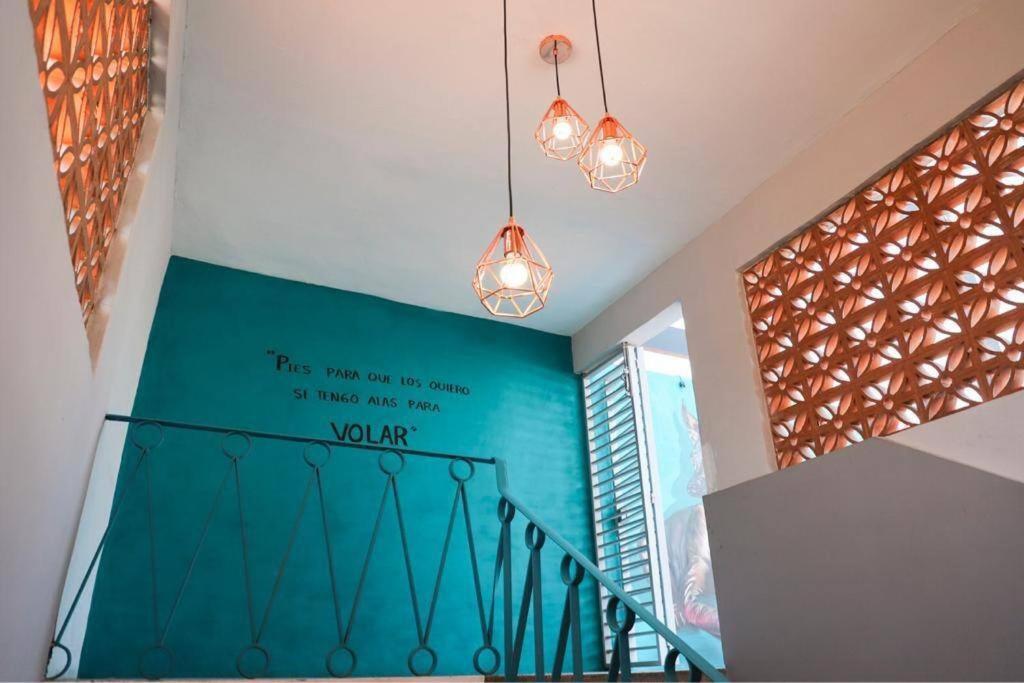 New Mex Inspired Bo-Ho Chic Apartment With Private Patio And Roof Terrace Mexico City Ngoại thất bức ảnh