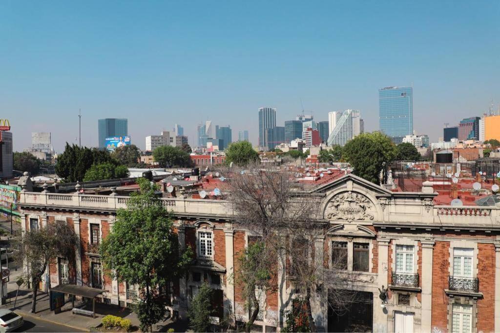 New Mex Inspired Bo-Ho Chic Apartment With Private Patio And Roof Terrace Mexico City Ngoại thất bức ảnh